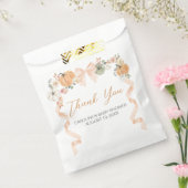 Orange Bow Pumpkin Baby Dusche Geschenktütchen (Versiegelt)