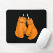 Orange Boxing Gloves Multiple Sklerose Bewusstsein Mousepad (Mit Mouse)