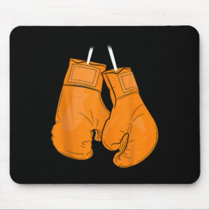 Orange Boxing Gloves Multiple Sklerose Bewusstsein Mousepad