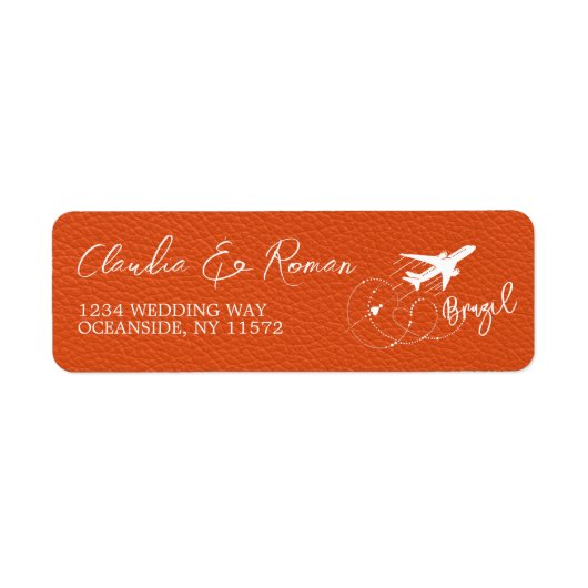 Orange Brasilien Passport (Vorne)