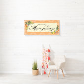 Orange Brautparty-Banner Banner (Insitu)