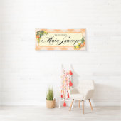 Orange Brautparty-Banner Banner (Insitu)