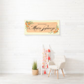 Orange Brautparty-Banner Banner (Insitu)
