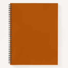 Orange Brick Spiral Notebook Notizblock