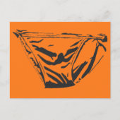Orange Briefs Postcard Postkarte (Vorderseite)