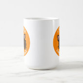 Orange Brindle spreche ich Frenchie Kaffeetasse (Mittel)