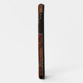 Orange Brown Art Case-Mate iPhone Hülle (Hinten/Links)