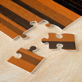 Orange Brown Black Stripes Puzzle (Seite)