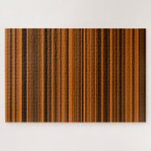 Orange Brown Black Stripes Puzzle (Horizontal)