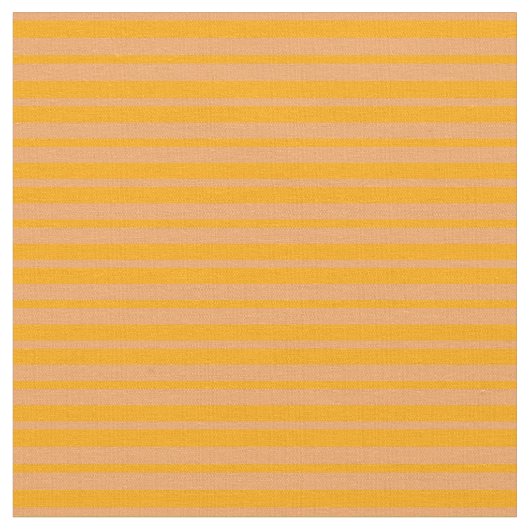 Orange & Brown Linde Muster Stoff (Nahaufnahme)