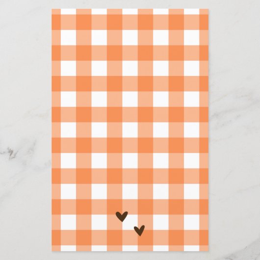 Orange Brown Retro Minimal Pumpkin Ratgeber, der s (Rückseite)