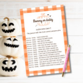 Orange Brown Retro Minimal Pumpkin Ratgeber, der s