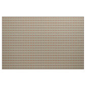 Orange Brown Türkise Blue Eclectic Ethnic Look Stoff (Yard (91,4 cm))