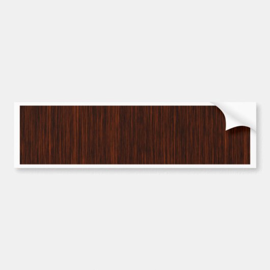 Orange/Brown und schwarze Linien Muster Autoaufkleber (Vorne)