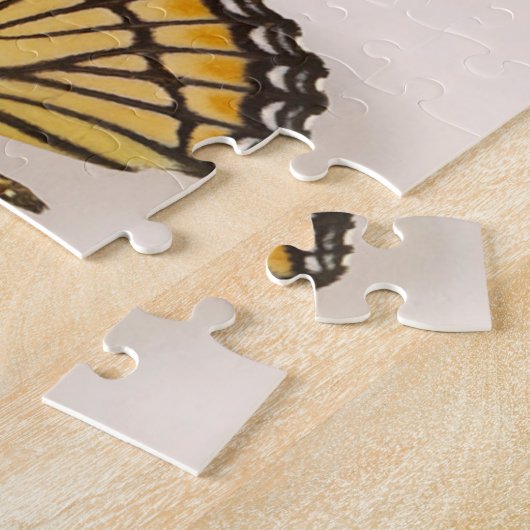 Orange Brown Winged Butterfly Puzzle (Seite)