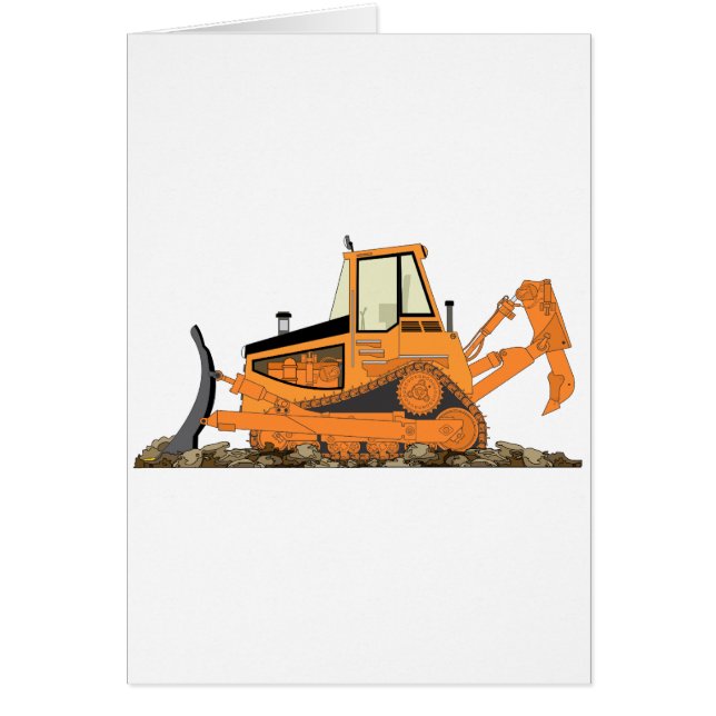 Orange Bulldozer (Vorne)