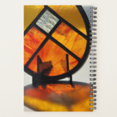 Orange Buntglas-Planer Planer (Rückseite)