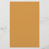 Orange Burgundy Blumengrün Lined Briefpapier (Rückseite)