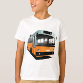 Orange Bus T-Shirt (Vorderseite)