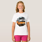 Orange Bus T-Shirt (Vorne ganz)