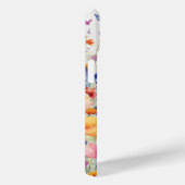 Orange Butterflies Blume Field iPhone / iPad Gehäu Case-Mate iPhone Hülle (Rückseite / Rechts)