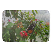 ORANGE BUTTERFLY BADEMATTE (Vorderseite)