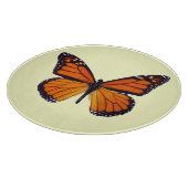 Orange Butterfly Cutting Board Schneidebrett (Ecke)