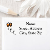 Orange Butterfly Flight (Insitu)