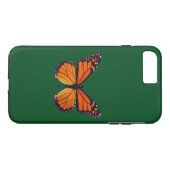 Orange Butterfly iPhone 7 Fall Case-Mate iPhone Hülle (Rückseite (Horizontal))