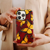 Orange Butterfly iPhone | Schmetterling iPhone 13 Case-Mate iPhone Hülle