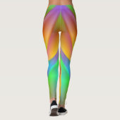 Orange Butterfly Leggings (Rückseite)