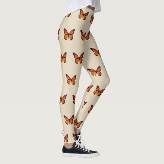 Orange Butterfly Leggings (Rechts)