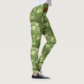 Orange Butterfly Leggings mit Personalisiertem Nam (Rechts)