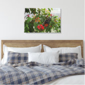 ORANGE BUTTERFLY LEINWANDDRUCK (Insitu (Schlafzimmer))