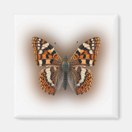 Orange Butterfly Magnet