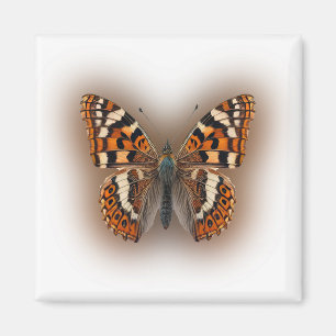 Orange Butterfly Magnet