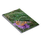 Orange Butterfly Notebook Notizblock (Rechte Seite)