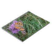 Orange Butterfly Notebook Notizblock (Linke Seite)
