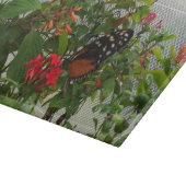 ORANGE BUTTERFLY SCHNEIDEBRETT (Ecke)