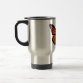 Orange Butterfly Travel Mug Reisebecher (Links)