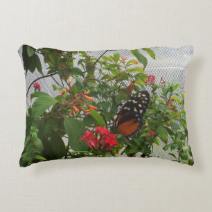 ORANGE BUTTERFLY ZIERKISSEN