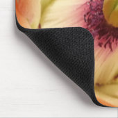 Orange Cactus Blume Mousepad (Ecke)