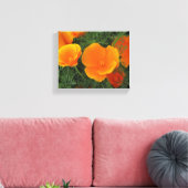 Orange California Blume Leinwanddruck (Insitu (Wohnzimmer))