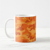 Orange Camouflage 13.1 Halbmarathon Lauf farbenfro Kaffeetasse (Links)