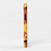 Orange Camouflage Case-Mate iPhone Hülle (Hinten/Rechts)