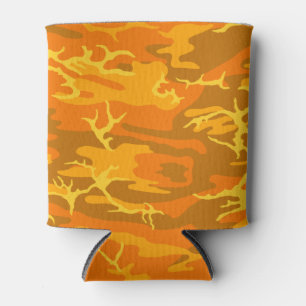 Orange Camouflage Dosenkühler