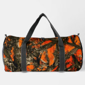 Orange Camouflage Duffel Bag Duffle Bag (Rückseite)