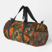 Orange  Camouflage  Duffle Bag (Rechte Ecke)