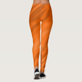 Orange Camouflage Leggings (Rückseite)