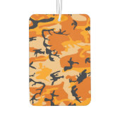 Orange Camouflage, Militär, Armee Autolufterfrischer (Rückseite)
